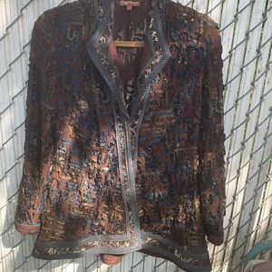 Ribbon lace ladies topper